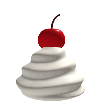 Cute Whipped Cream Hat Cherry On Top