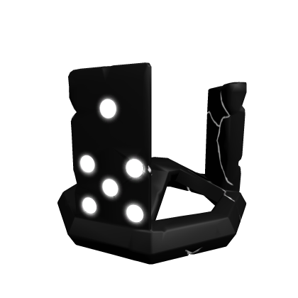 Domino Crown Black Addon Roblox item