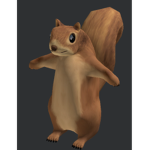 very big squirrels