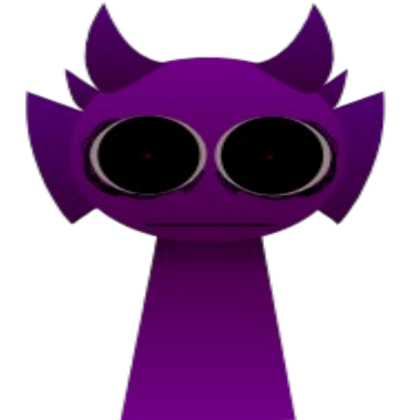 sprunki pyramix horror durple Roblox decal