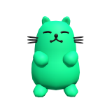 Mint Green Cat Pal