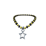 Dark&Yellow Star Necklace