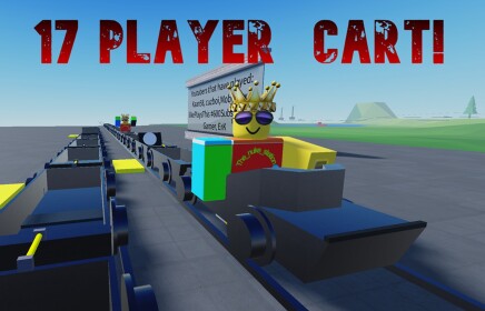 [カート世界一周] [17人乗りのカート]