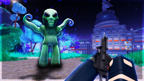 Build a base to fight aliens!