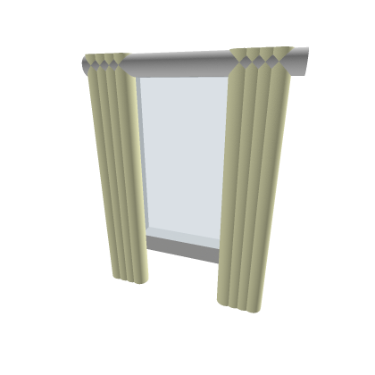 Window With Curtains