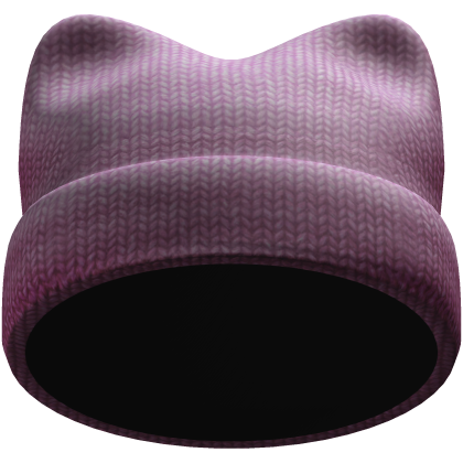 Pink Cat Ears Beanie