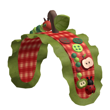 igari apple leaf mori kei caterpillar headband🍎! Roblox item