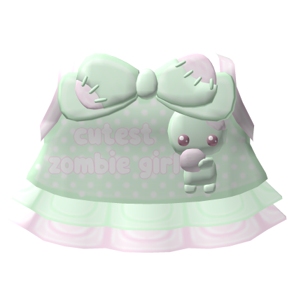 ︵‧˚♡ cutest zombie girl Roblox item