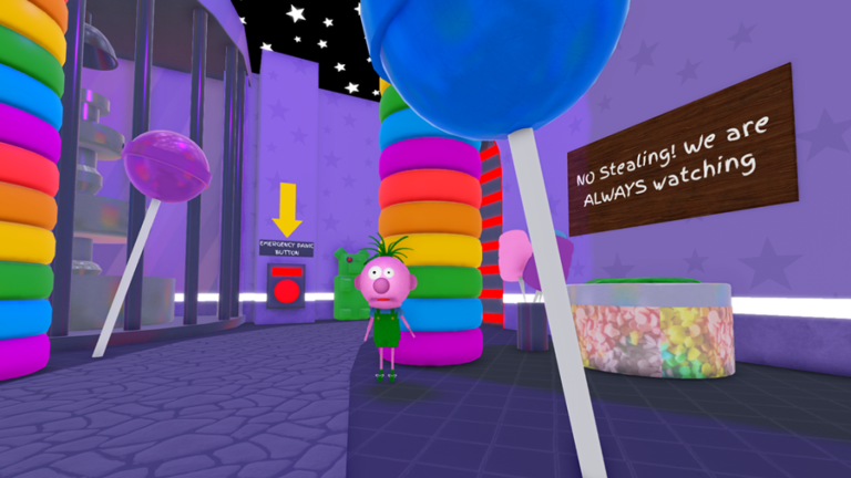 ESCAPE MR. GUMDROP'S CANDYSHOP (First Person Obby) screenshot 2