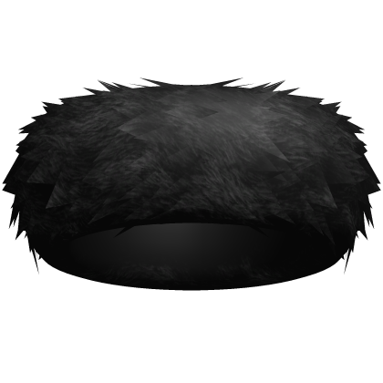 Black Fluffy Winter Fur Headband