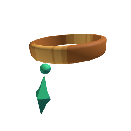 Teal-Accented Sphinx Neckpiece Roblox item
