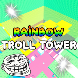 RAINBOW TROLL TOWER!🌈 [FREE ADMIN!]