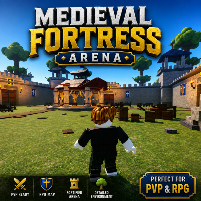 Medieval Fortress Arena | Castle PvP RPG Map preview 1