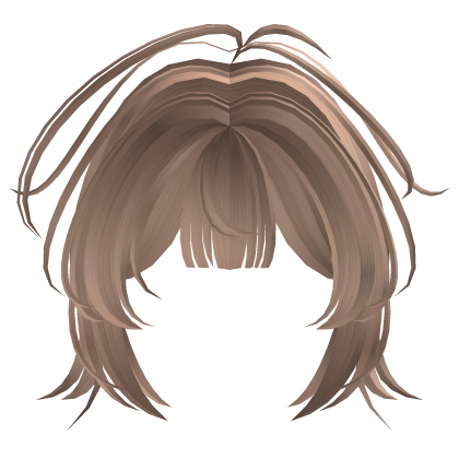 Fluffy Blonde Bangs