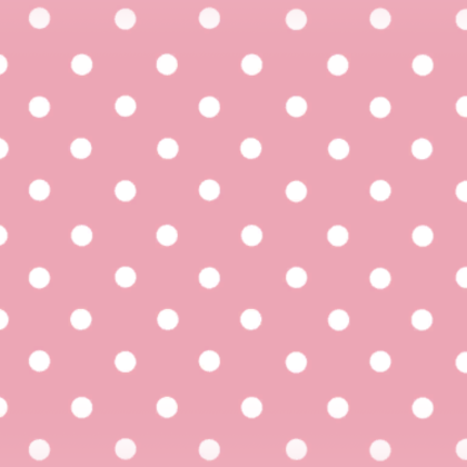 Pink White Polka Dots
