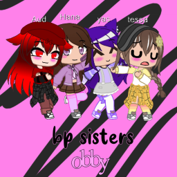 BP Sisters Obby | Friend Group | Gacha Club