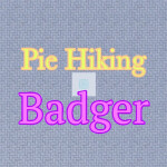 Pie Hiking Badger