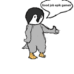 Penguin brother cup