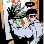 I WRESTLE WITH MANLY CREATURES SUCH AS HYDRAS AND