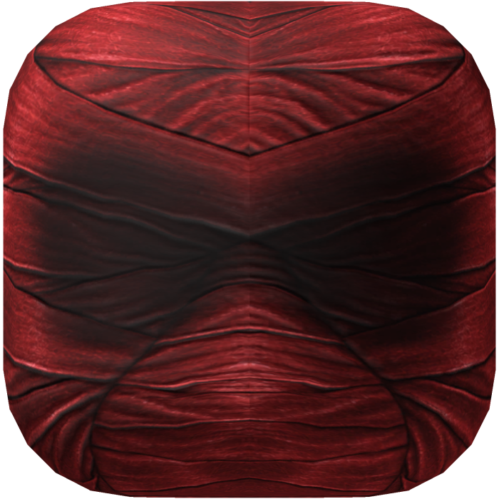 Midnight Spider Red Bandages Mask