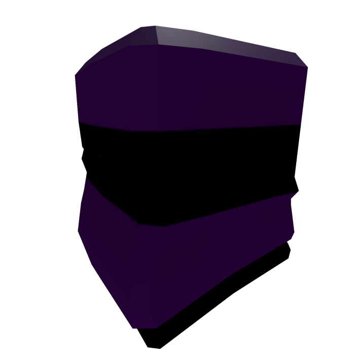 Purple Black Striped Sweater Sleeve (Right)