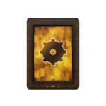 COG Tablet - Gold Pixels