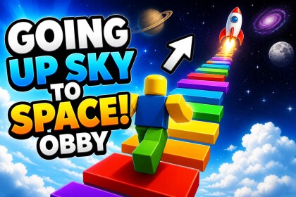 GOING UP SKY TO SPACE OBBY