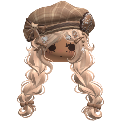 ♡ Christmas Gingerbread Braids (Blonde)