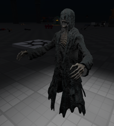 Rigged Dementor Monster preview 1