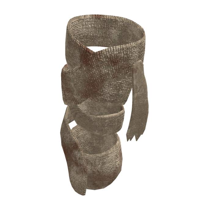 Beige Soiled Bandage (for korblox)