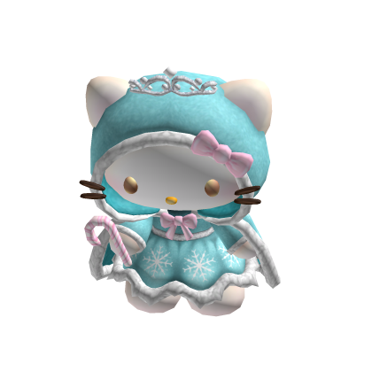 Snow Kitty Queen Plush [HOLDABLE]