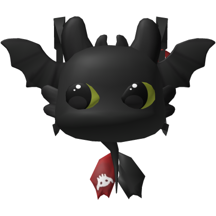Matching Cute Toothless Black Backpack Female