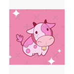 Pink Gaming Cow
