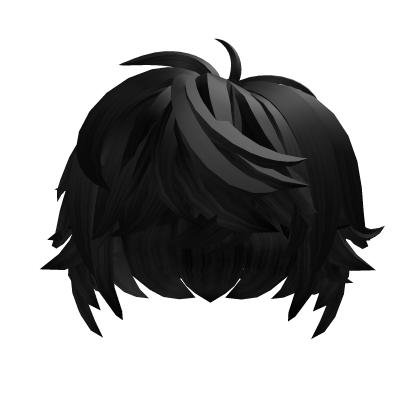 ७Black Messi Fem Catboy Hair७ Roblox item