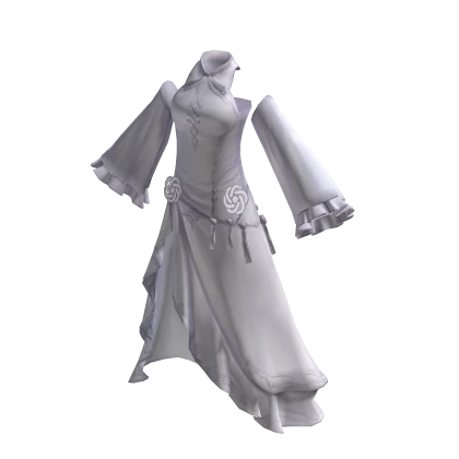 White Dragon's Gown | Roblox Item - Rolimon's