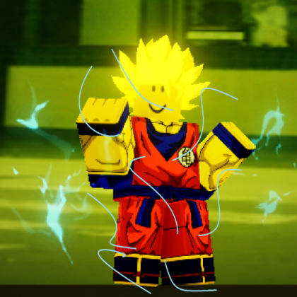 Dragon Ball R Goku ( SSJ2 ) Roblox decal