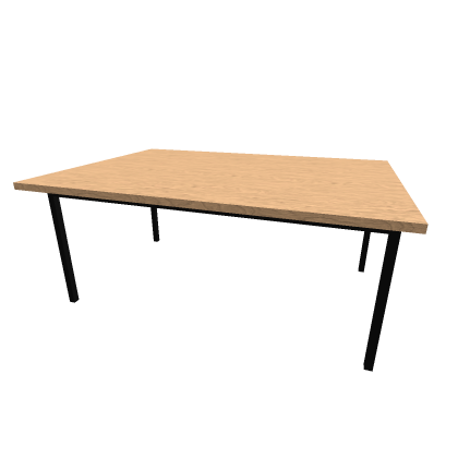 Simple Wooden Table (Original)