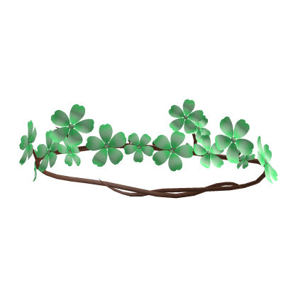 Cherry Blossom Sakura Green Flowers Tiara Crown
