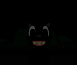 Horror Cartoon Cat