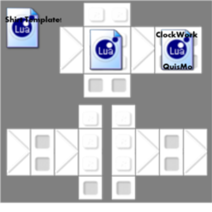 Shirt template Roblox decal