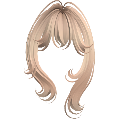 Sweet Loose Messy Bangs (Blonde) Roblox item