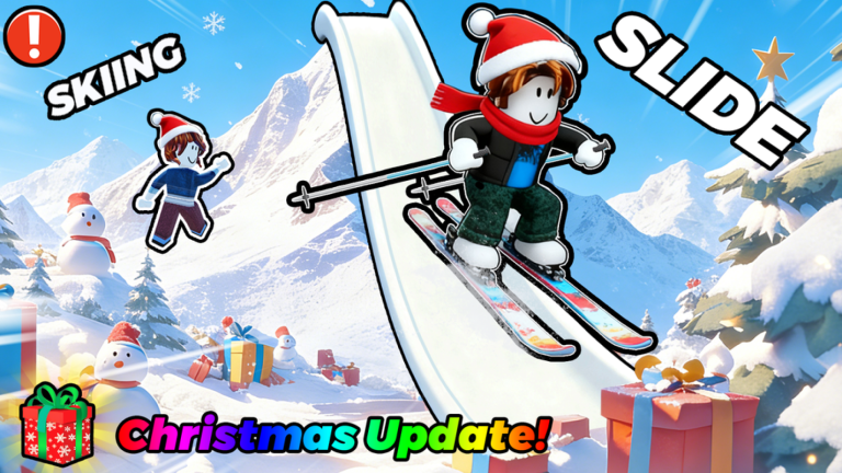 [🎄] Skiing And Slide screenshot 1