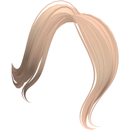 Delicate Sleek Side Swept Bangs (Blonde) Roblox item