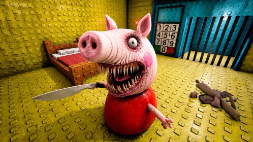 Escape Scary Pig House