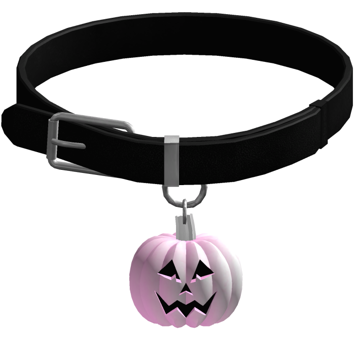 🎃. ⭑Pastel Jack O'Lantern Collar