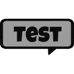 Test Speech Bubble