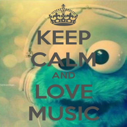 KEEP CLAM AND LOVE MUSIC Roblox decal