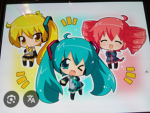 Miku and teto and neru group