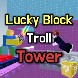 Lucky block Troll Tower