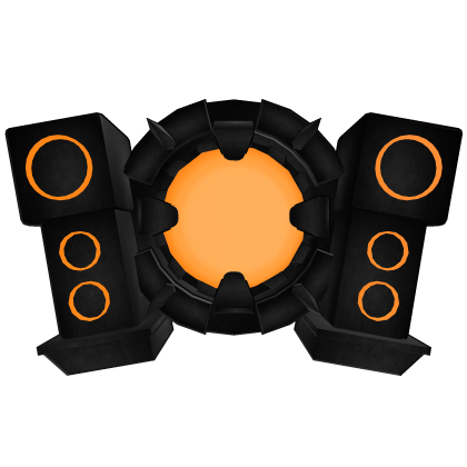 Orange Astro Boombox Titan M.a.x Core [ Glow ]